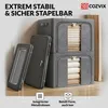 MBI COZVIX Aufbewahrungsboxen Stoff 66L, Faltbar mit Produktbild-Vorschau 7