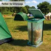 com-four® Müllsackständer mit Deckel - optimal für Heim, Produktbild-Vorschau 2