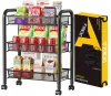 Mobilny Regał Kuchenny Łazienkowy Stolik Na Kółkach Podgląd zdjęcia produktu 1