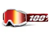 Occhiali da moto 100% MX cross Accuri specchiati con Anteprima dell’immagine prodotto 4