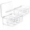 com-four® 2x Aufbewahrungsbox für Tee und Teebeutel - Produktbild-Vorschau 5
