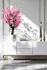 Kunstpflanze Blütenbaum 90 cm Wintersweet Pink Künstliche Produktbild-Vorschau 4