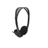 A black pair of Esperanza stereo audio headphones on a white background. Produktbild-Vorschau