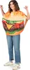 Costume da hamburger divertente unisex colorato - taglia Anteprima dell’immagine prodotto 4