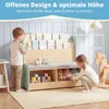 COSTWAY 3 in 1 Bücherregal Kinder mit Sitzbank, Kinderregal Produktbild-Vorschau 5