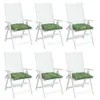 vidaXL Coussin de chaise 6 pcs. Motif de feuilles 40x40x7 Voir les images du produit 4