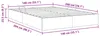 vidaXL Ottoman bedframe, zwart, 140 x 200 cm, kunstleer Productafbeelding-voorbeeld 8