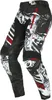 Oneal Mayhem Scarz V.22 Motocross Hose, schwarz/weiß/rot, Produktbild-Vorschau 1