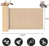 Selbstklebend Kratzteppich Katze Wand, 40×200cm  Kratzmatte Produktbild-Vorschau 2
