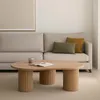 Couchtisch aus MDF mit beigem Melamindekor - Oviala Maeve Produktbild-Vorschau 3