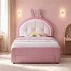 Lit bébé INONEFT, modèle matelas 90x200 cm, avec tête de Voir les images du produit 6