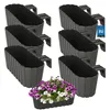 KOTARBAU® 6er Set Blumenkasten für Balkon 40x15x15cm Produktbild-Vorschau 1