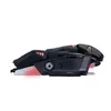 A black gaming mouse with red LED accents is shown in profile against a white background. Podgląd zdjęcia produktu