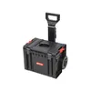 A black rolling tool box with a red logo on a white background. Náhled obrázku produktu