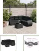 The Living Store 6-tlg. Garten-Sofagarnitur mit Kissen Produktbild-Vorschau 1