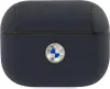 BMW BMAPSSLNA AirPods Pro Hülle navy Geniune Leder Silber Produktbild-Vorschau 2