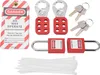 Zestaw Lockout tagout - elektryczny zestaw Loto z kłódkami Podgląd zdjęcia produktu 7