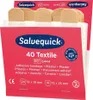 A package of Salvequick textile bandages is shown against a white background. Anteprima dell’immagine prodotto