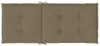 vidaXL Hochlehner-Auflagen 6 Stk. Melange Taupe 120x50x4 cm Produktbild-Vorschau 5