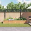 vidaXL Zvýšená postel světle hnědá 320 x 80 x 45 cm Náhled obrázku produktu 4