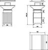 Feuerplatte Quadrum Vertical Produktbild-Vorschau 2