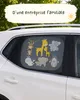 2x HECKBO Pare-soleil voiture enfant motif bébés animaux et Voir les images du produit 9