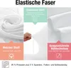 TWOLIIN 100 Stück Universell Stuhlhussen Stretch Weiß Produktbild-Vorschau 3