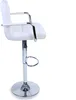 TRESKO® Lot de 2 tabourets de bar blancs avec accoudoirs Voir les images du produit 4