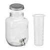 Getränkespender Glas Zapfhahn 4L Produktbild-Vorschau 4