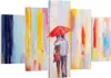 Bild auf Leinwand - Leinwandbild - Liebhaber Regenschirm - Produktbild-Vorschau 1
