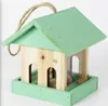 Vogelvoederstation - Voerbak - Hout - Groen - 19 x 16 x Productafbeelding-voorbeeld 1