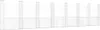 Gabionenkorb U-Form mit 8 Säulen Eisen 860x20x200 cm Produktbild-Vorschau 1