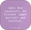 Mr. & Mrs. Panda Untersetzer für Gläser Spruch Trennung von Produktbild-Vorschau 1