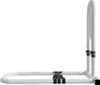 A white metal bed rail on a white background. Náhled obrázku produktu