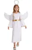A young girl wearing an angel costume. Náhľad obrázku produktu
