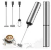 Elektrischer Milchaufschäumer, wiederaufladbar, USB und Produktbild-Vorschau 1