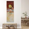 Leinwandbild seerosenblüte wie handgemalt 50x150 cm Feeby Produktbild-Vorschau 2
