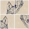 Bilder auf glas - Einteilig - Husky Hund Portrait Plakat - Produktbild-Vorschau 8