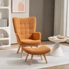 Fauteuil HOMCOM avec repose-pieds, fauteuil à oreilles à Voir les images du produit 2