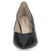 Caprice Damen Pumps Trichterabsatz Leder Wellenkante Produktbild-Vorschau 5