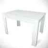 A white table on a white background. Produktbild-Vorschau