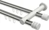 Interdeco Innenlaufstange / Gardinenstange mit Innenlauf Produktbild-Vorschau 1