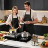 Topfdeckelhalter Küche aus Edelstahl, Kochlöffelhalter und Produktbild-Vorschau 6