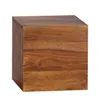 A wooden cube on a white background. Náhled obrázku produktu