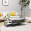 vidaXL Konferenční stolek Concrete Grey 105x55x32 cm Náhled obrázku produktu 2