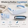Lichtbrille Rot & Blau, 670nm/480nm, UV-frei, 3 Timer, Produktbild-Vorschau 3