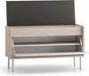 Sitzender Klappschuhschrank RENATE – Eiche Cremona / Produktbild-Vorschau 4