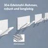 doporro Garderobenhaken Edelstahl, Kleiderhaken Wand mit 2 Produktbild-Vorschau 4