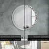 Ø90cm Modern Spiegel - Wandspiegel Wandmontage- Produktbild-Vorschau 5
