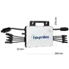 SUNNIVA® 2000W Balkonkraftwerk BIFAZIAL FULLBLACK komplett Produktbild-Vorschau 5